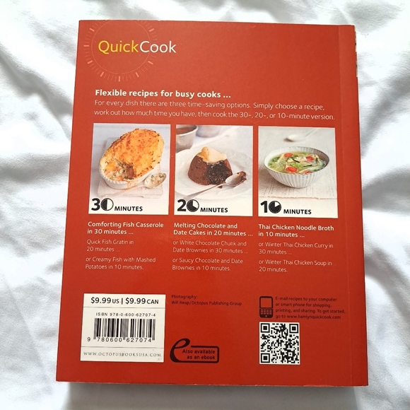 QuickCook Winter Warmers Cookbook paper back book - Picture 3 of 9